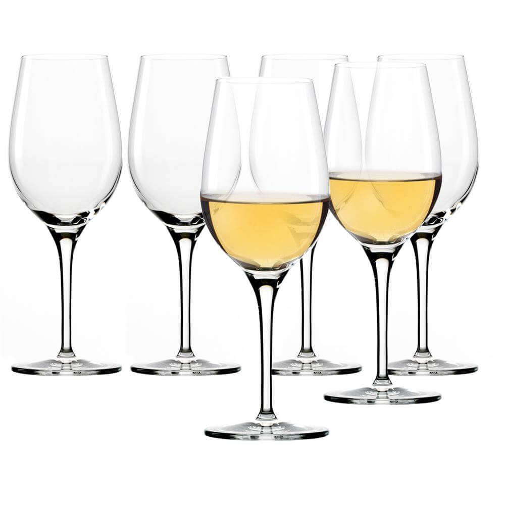 Dartington Wine Collection White Wine Glasses: Set Of 6